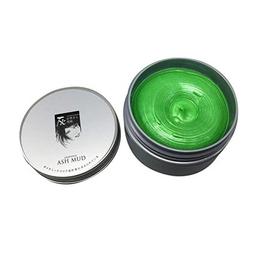 Vopsea nuantatoare temporara pentru par, culoare verde 120g - Ash Mud