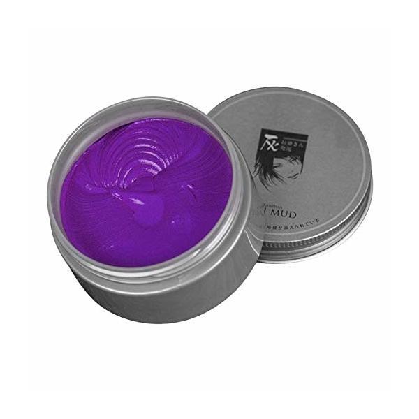 Vopsea Nuantatoare Temporara Pentru Par Culoare Mov 120g Ash Mud