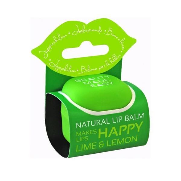 Balsam natural de buze cu lime si lamaie Beauty Made Easy 7g Beauty Made Easy