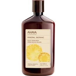 Crema de dus ahava mineral botanic pineapple ahava, 500 ml