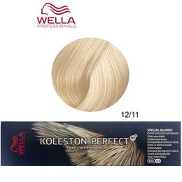 Vopsea Crema Permanenta - Wella Professionals Koleston Perfect ME+ Special Blonde, nuanta 12/11 Blond Special Cenusiu Intens