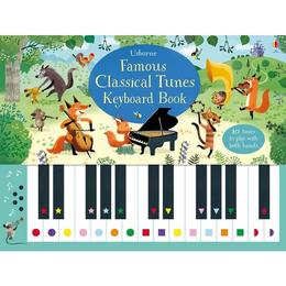 Carte pian cu melodii clasice Famous classical tunes keyboard book