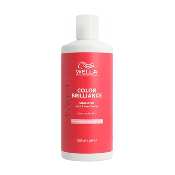 Sampon pentru Par Vopsit, Fin sau Normal - Wella Professionals Invigo Color Brilliance Color Protection Shampoo Fine/Normal Hair, 500ml