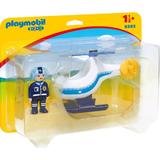 Playmobil 1.2.3 - Elicopter De Politie