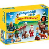 Playmobil 1.2.3 - Calendar - Craciunul In Padure