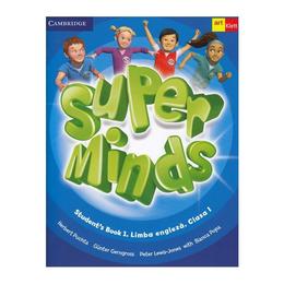 Super Minds - Limba engleza - Clasa 1 - Student's Book 1 + 2 CD - Herbert Puchta