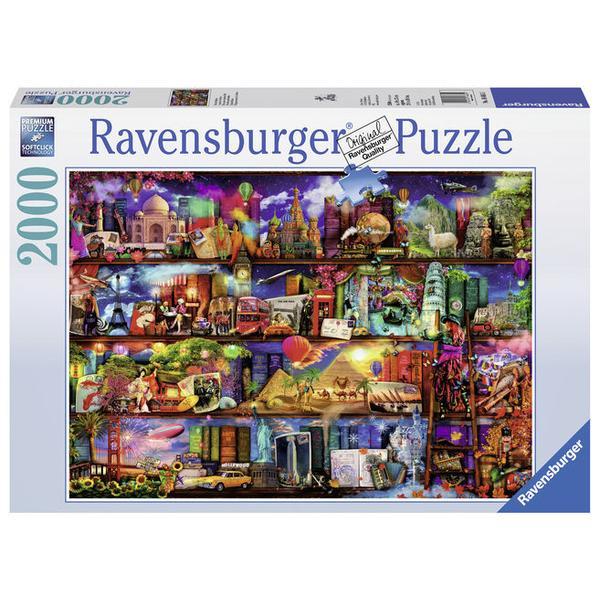 Puzzle lumea cartilor, 2000 piese - ravensburger