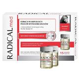 Tratament Fiole Impotriva Caderii Parului pentru Femei - Farmona Radical Med Anti Hair Loss Ampoule Treatment for Women, 15 x 5ml