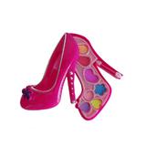 Trusa de machiaj pentru fetite Frozen, in forma de pantof, 11 culori, ruj, 5 accesorii, varsta 3 ani+, multicolora - Disney