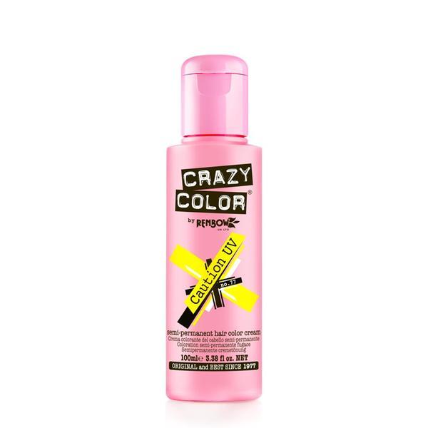 Crazy Color vopsea nuantatoare Neon nr. 77 caution UV 100 ml Crazy Color