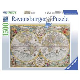 Puzzle harta istorica, 1500 piese - Ravensburger