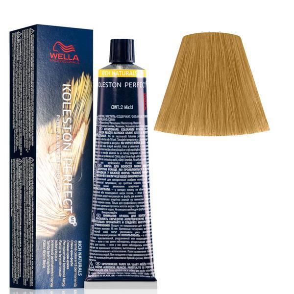 Vopsea Crema Permanenta – Wella Professionals Koleston Perfect ME+ Rich Naturals, nuanta 9/3 Blond Deschis Auriu 9.3 imagine