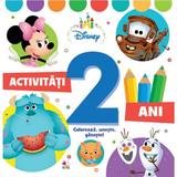 Disney. activitati 2 ani. coloreaza, uneste, gaseste