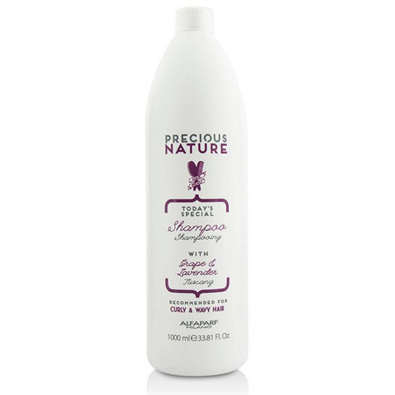 Sampon pentru Par Ondulat si Cret - Alfaparf Milano Precious Nature Shampoo 1000 ml