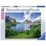 Puzzle portul lofoten, 1000 piese - Ravensburger