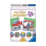 Puzzle vehicule motorizate, 9x2 piese - Ravensburger