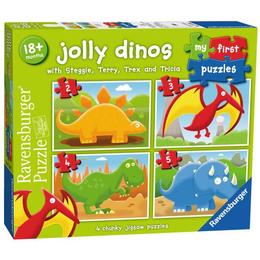 Puzzle dinozauri, 2/3/4/5 piese - Ravensburger