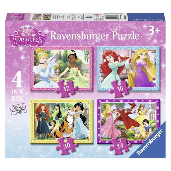 Puzzle printesele disney 12/16/20/24p - ravensburger