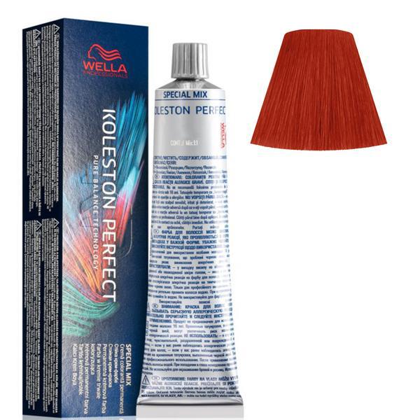 Vopsea Crema Permanenta Mixton – Wella Professionals Koleston Perfect Special Mix, nuanta 0/44 Rosu Intens 0/44 imagine