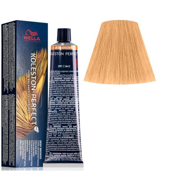Vopsea Crema Permanenta – Wella Professionals Koleston Perfect Pure Naturals, nuanta 10/04 Blond Luminos Deschis Roscat Natural 10/04 imagine