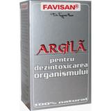 Argila Pulbere pentru Detoxifierea Organismului Favisan, 100g