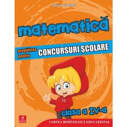 Matematica - clasa 4 - pregatirea pentru concursuri scolare - daniela berechet, editura cartea romaneasca