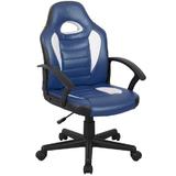 Scaun gaming US92 Euro albastru-alb - Unic Spot Ro