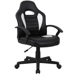 Scaun gamer US92 Euro negru-alb - Unic Spot Ro