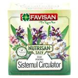 Ceai pentru Sistemul Circulator Nutrisan SALV Favisan, 50g