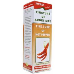 Tinctura de ardei iute favisan, 50ml