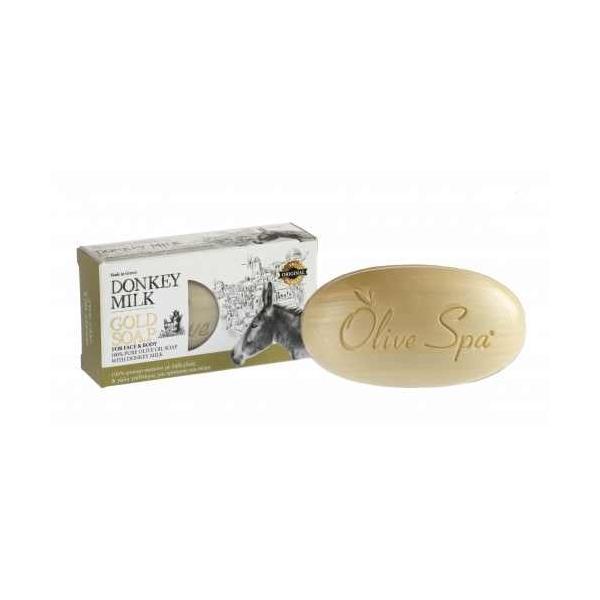 Săpun cu ulei de măsline și lapte de măgăriță 90g - Olive Spa