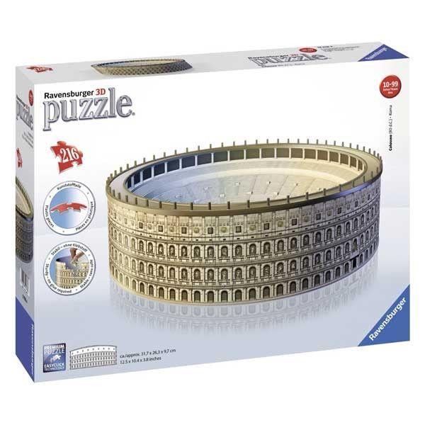 Puzzle 3d colosseum, 216 piese - ravensburger