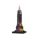 Puzzle 3d empire state building - lumineaza noaptea, 216 piese - Ravensburger