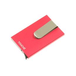 Card Protector RFID Clips Rosu