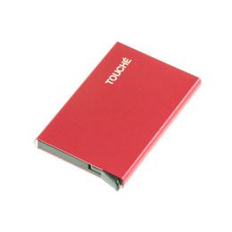 Card Protector RFID Premium Rosu