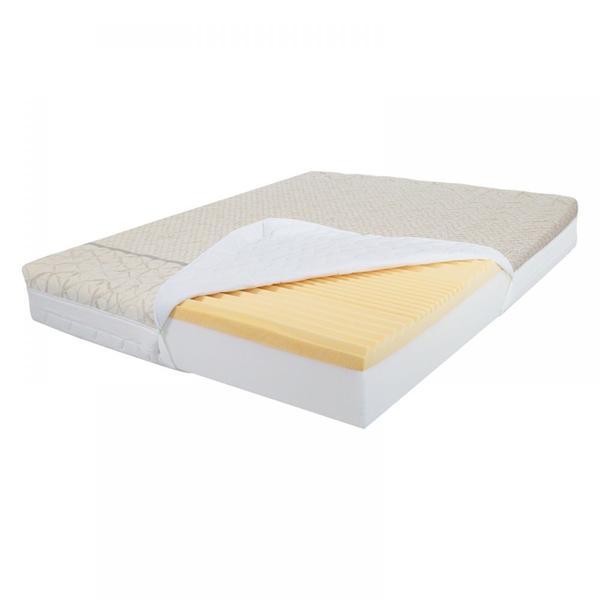 Saltea pat ortopedica, bio bumbac memory 18+7+2, cu spuma poliuretanica, fara arcuri,  140 x 200 cm, ortopedicus 