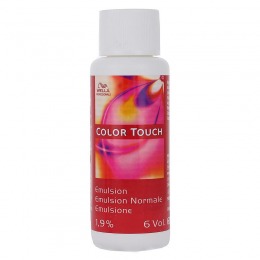 Oxidant vopsea fara amoniac 6 vol - wella professionals color touch activating emulsion 1,9 % 60 ml