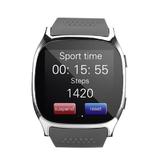 Ceas smartwatch OEM T8 - Functie Telefon, Touchscreen, Camera foto 3MP, Bluetooth, SIM Card, Micro USM Port, Negru