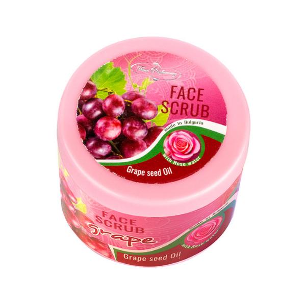 Scrub pentru Fata cu Ulei din Seminte de Struguri Fine Perfumery, 100ml 100ml imagine 2022
