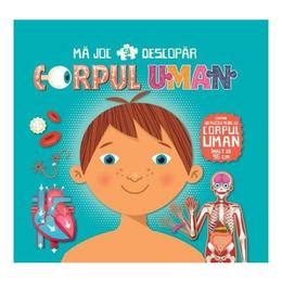 Ma joc si descopar corpul uman (puzzle), editura litera