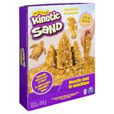 Set Nisip kinetic modelabil Kintetic Sand Spin Master Pietre pretioase Portocaliu