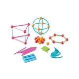 Set de constructie pentru copii Learning Resources - Forme geometrice , 122 pcs