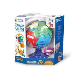 Globul pamantesc pentru copii Learning Resources Puzzle interactiv