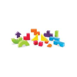 Set educativ de constructie cu forme geometrice 3D Mental Blox 360&deg;