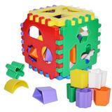 Cub sortator pentru copii, 24 piese, multicolor Nebunici