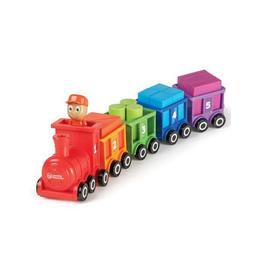 Trenuletul cu numere si culori Choo-Choo Learning Resources