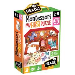 Montessori primul meu puzzle - ferma - Headu