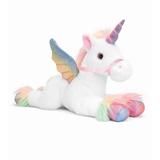 Jucarie de plus Unicorn 50 cm - Alb Rainbow