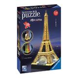 Puzzle 3D Turnul Eiffel Noaptea 216 piese Ravensburger