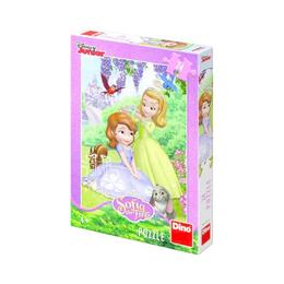 Puzzle clasic pentru copii, Printesa Sofia si prietenii sai Disney Junior , 24 piese Nebunici